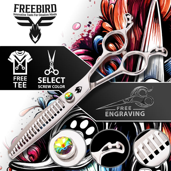 BoneZ Curved Coarse Grooming Shears💥✂️✨🐶