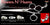 Flowers N' Hearts 3 Hole V Swivel Touch Grooming Shears