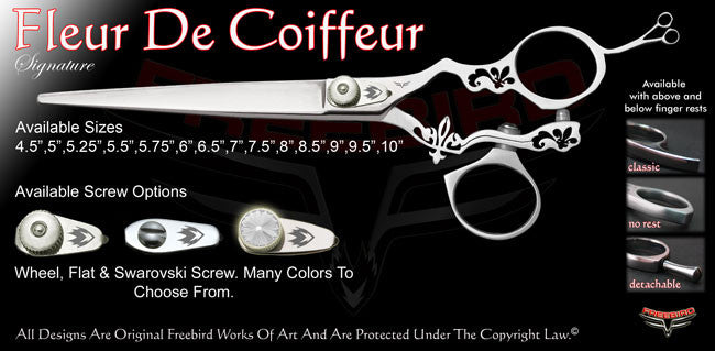 Fleur De Coiffeur Swivel Thumb Signature Grooming Shears