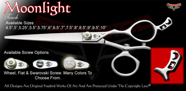 Moon Light V Swivel Touch Grooming Shears