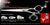 Snow Double V Swivel Touch Grooming Shears